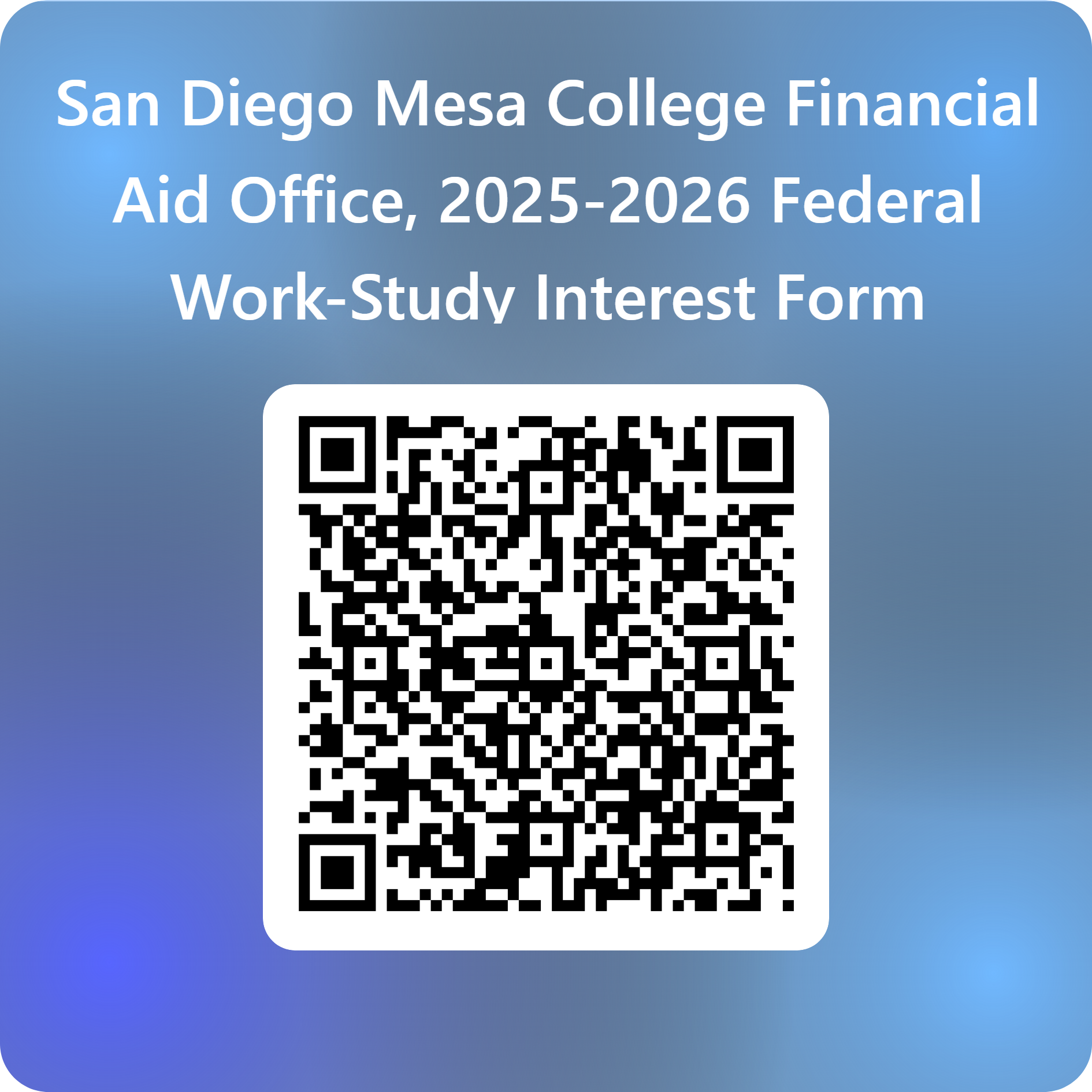 Federal Work-Study Interest Form